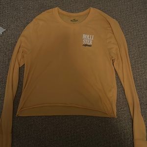 Long sleeved crop t-shirt